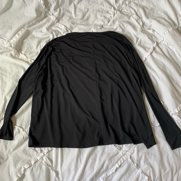 Black Criss Cross Top - Picture 4 of 5